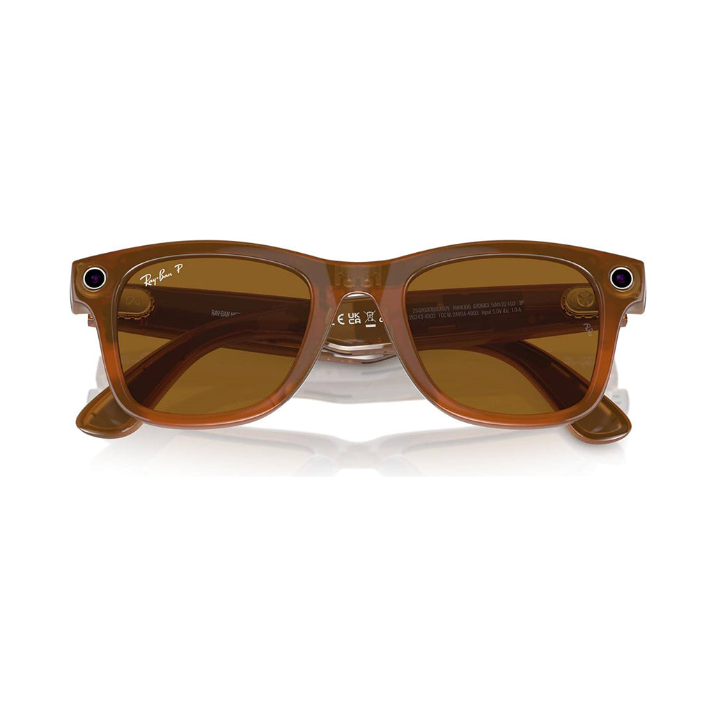 A Photo Of Ray-Ban Meta Wayfarer Smart Glasses