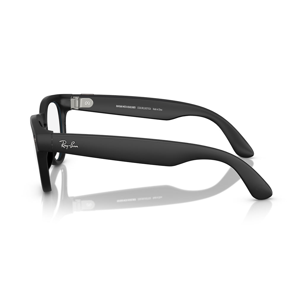 A Photo Of Ray-Ban Meta Headliner Smart Glasses RW4009 – Shiny Black
