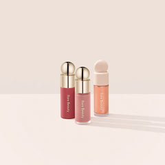 A Photo Of Rare Beauty Bright & Rosy Mini Lip And Cheek Set