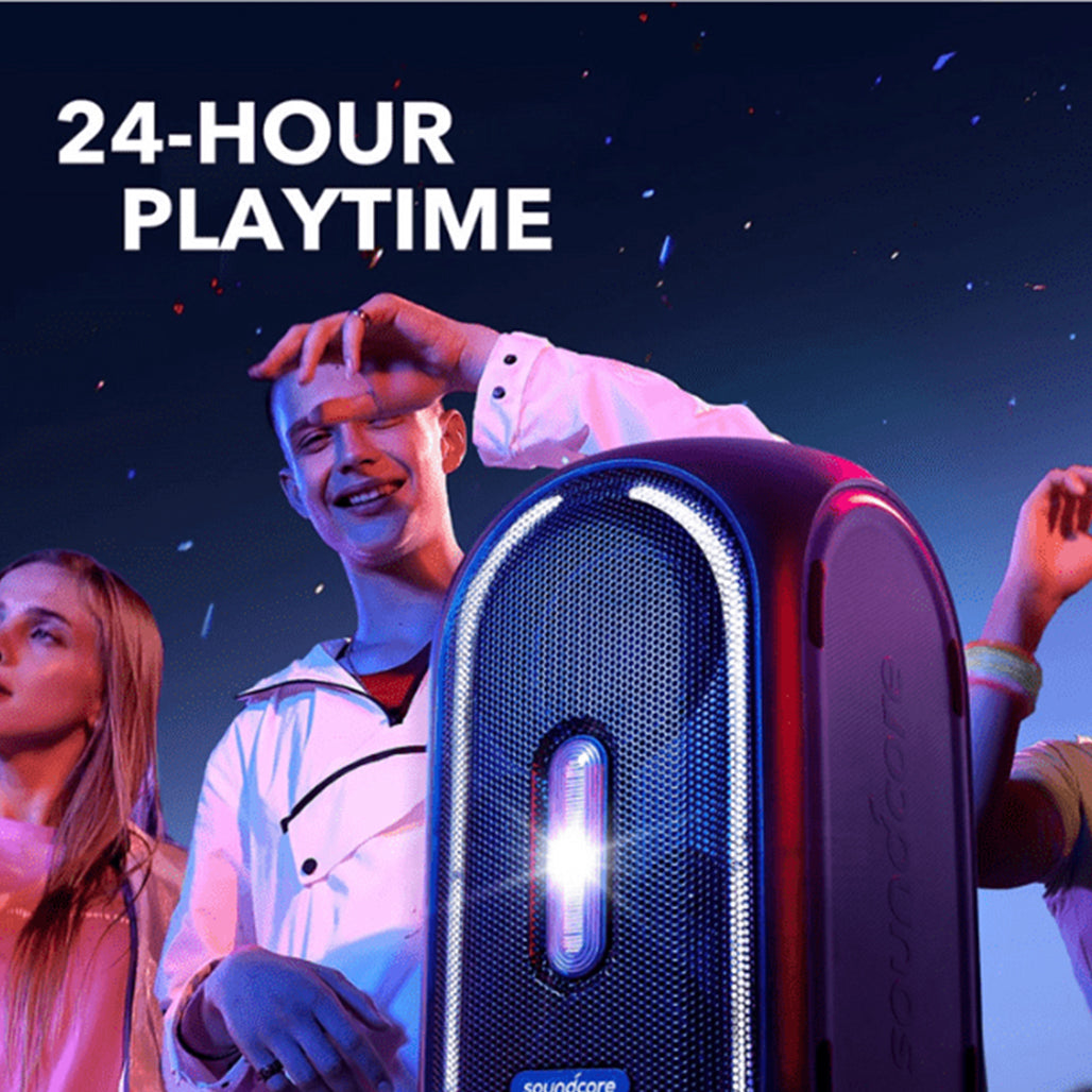 A Photo Of Anker Soundcore Rave+ - Bluetooth Party Speaker