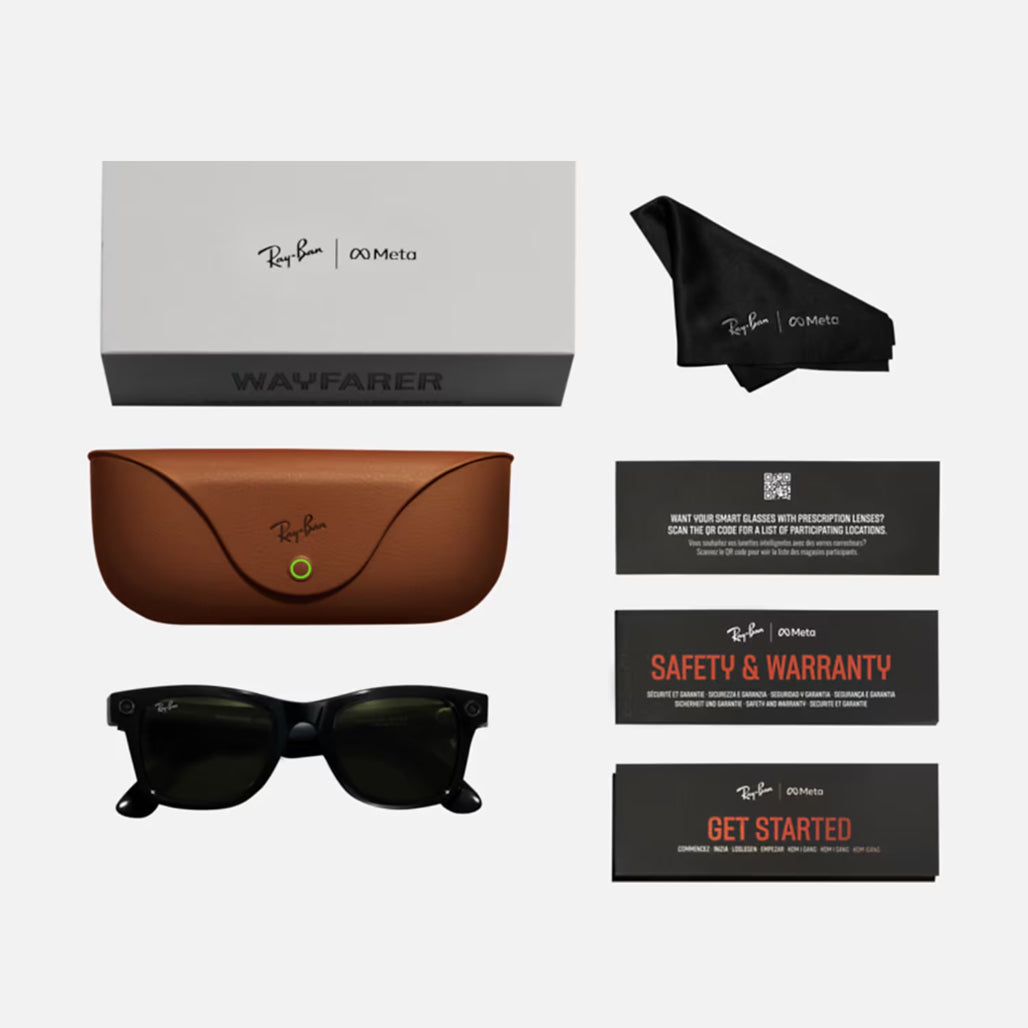 A Photo Of Ray-Ban Meta Wayfarer Smart Glasses