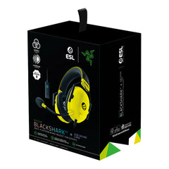 A Photo Of Razer BlackShark V2 Multi-Platform Wired Headset for Esport + USB Sound Card