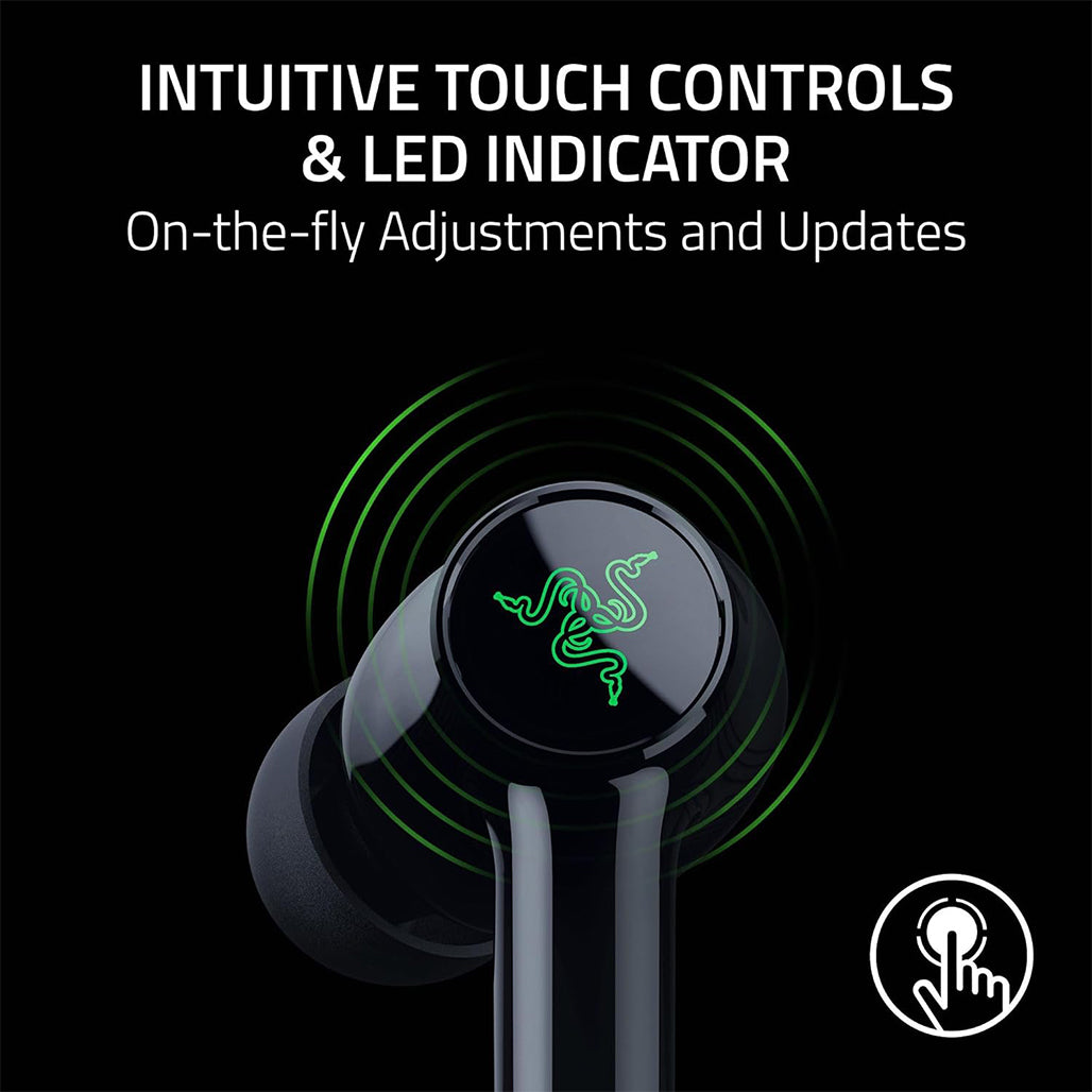 A Photo Of Razer Hammerhead V3 X HyperSpeed - Wireless Gaming Earbuds