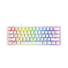 A Photo Of Razer Huntsman Mini - Mercury - 60% Optical Gaming Keyboard