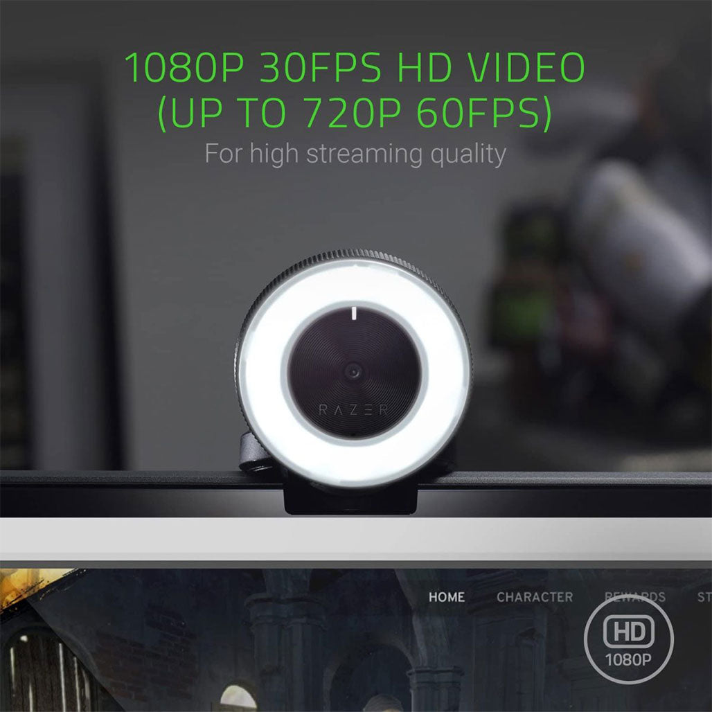 A Photo Of Razer Kiyo - 1080p Streaming Webcam