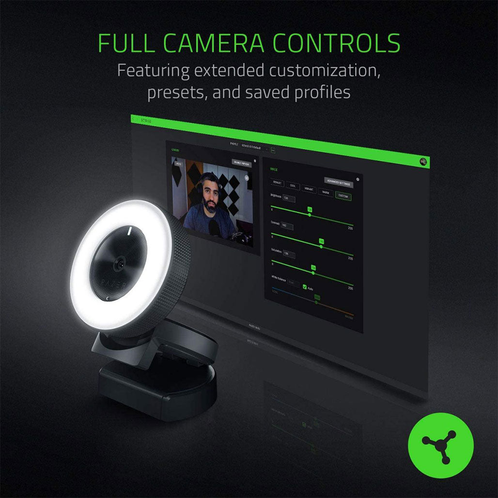 A Photo Of Razer Kiyo - 1080p Streaming Webcam