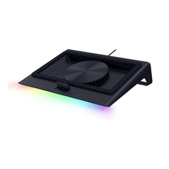 A Photo Of Razer Laptop Cooling Pad – Smart RGB Cooling Stand for 14” to 18” Gaming Laptops