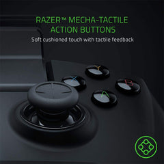 A Photo Of Razer Raiju Mobile – Ergonomic Mobile Gaming Controller for Android with Customizable Controls and Adjustable Phone Mount