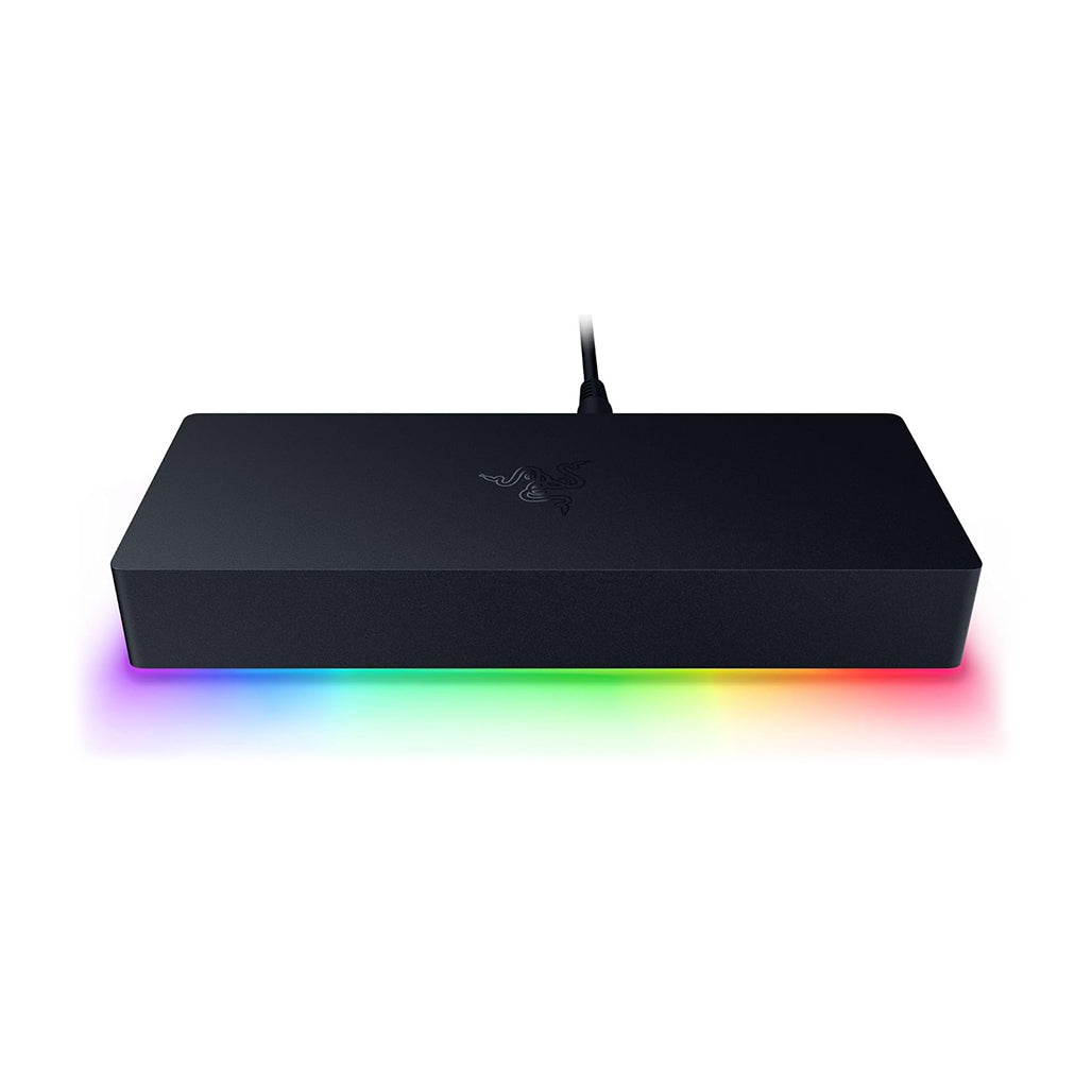A Photo Of Razer Thunderbolt 5 Dock Chroma – 11-Port Thunderbolt 5 Docking Station