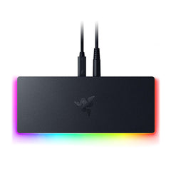 A Photo Of Razer Thunderbolt 5 Dock Chroma – 11-Port Thunderbolt 5 Docking Station