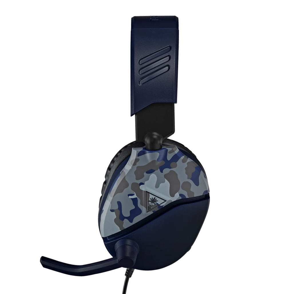 A Photo Of Turtle Beach Recon 70 Blue Camo Multiplatform Gaming Headset