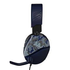 A Photo Of Turtle Beach Recon 70 Blue Camo Multiplatform Gaming Headset