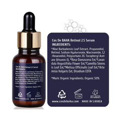 A Photo Of Cos De BAHA Retinol 2.5% Facial Serum with Vitamin E – 30ml