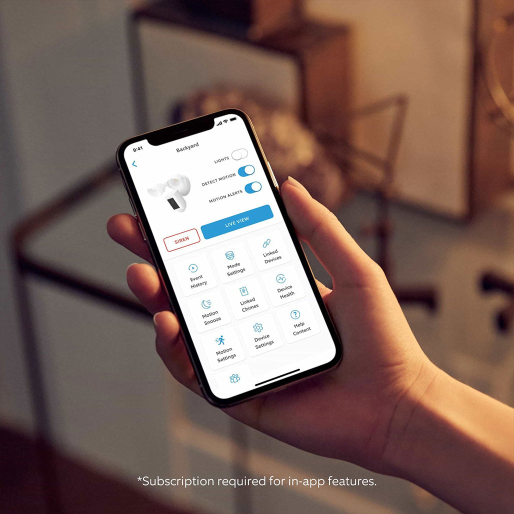 A Photo Of Ring Floodlight Cam Pro – Advanced 2K Outdoor Security Camera