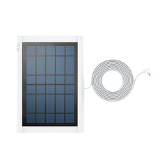 A Photo Of Ring Solar Panel Rechargeable Power for Non-Stop Security - White - B0781Z3FNX