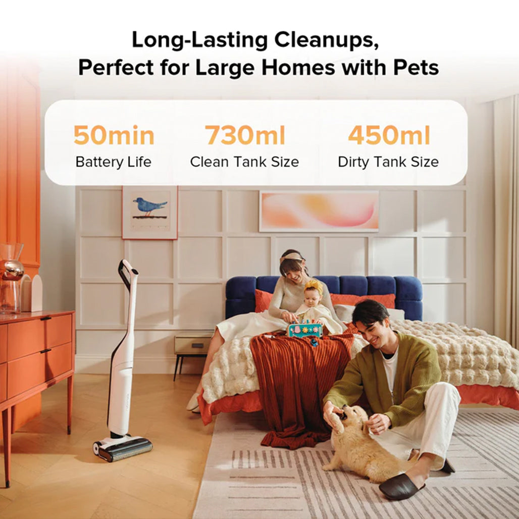 A Photo Of Roborock Flexi - Smart Wet and Dry Vacuum Cleaner