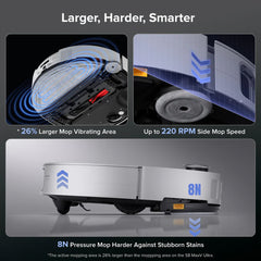 A Photo Of Roborock Saros 10 Robot Vacuum