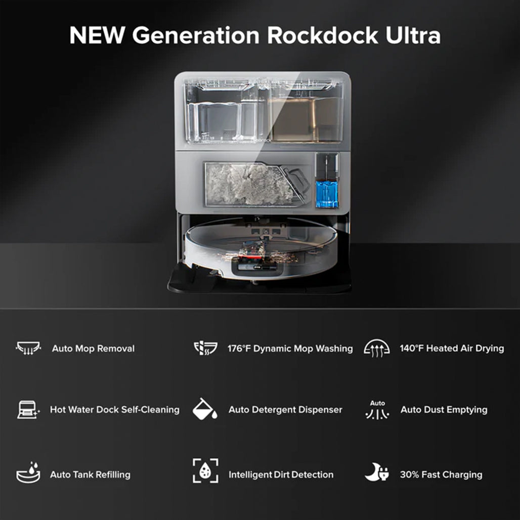 A Photo Of Roborock Saros 10 Robot Vacuum