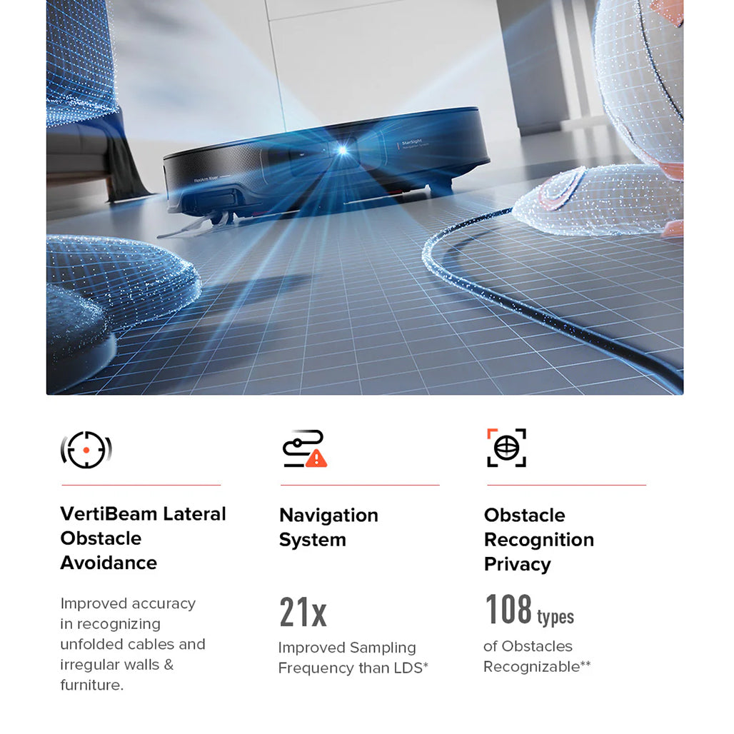 A Photo Of Roborock Saros Z70 Robotic Vacuum