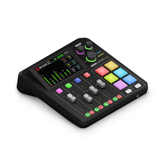 A Photo Of Rode RØDECaster Duo – Compact Integrated Audio Production Studio for Podcasters and Content Creators