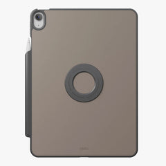 A Photo Of Uniq Rovus SnapMount Magnetic iPad Air M2, M3 - Case with Stand & Apple Pencil Holder