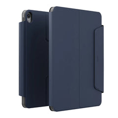 A Photo Of Uniq Rovus SnapMount Magnetic iPad Air M2, M3 - Case with Stand & Apple Pencil Holder