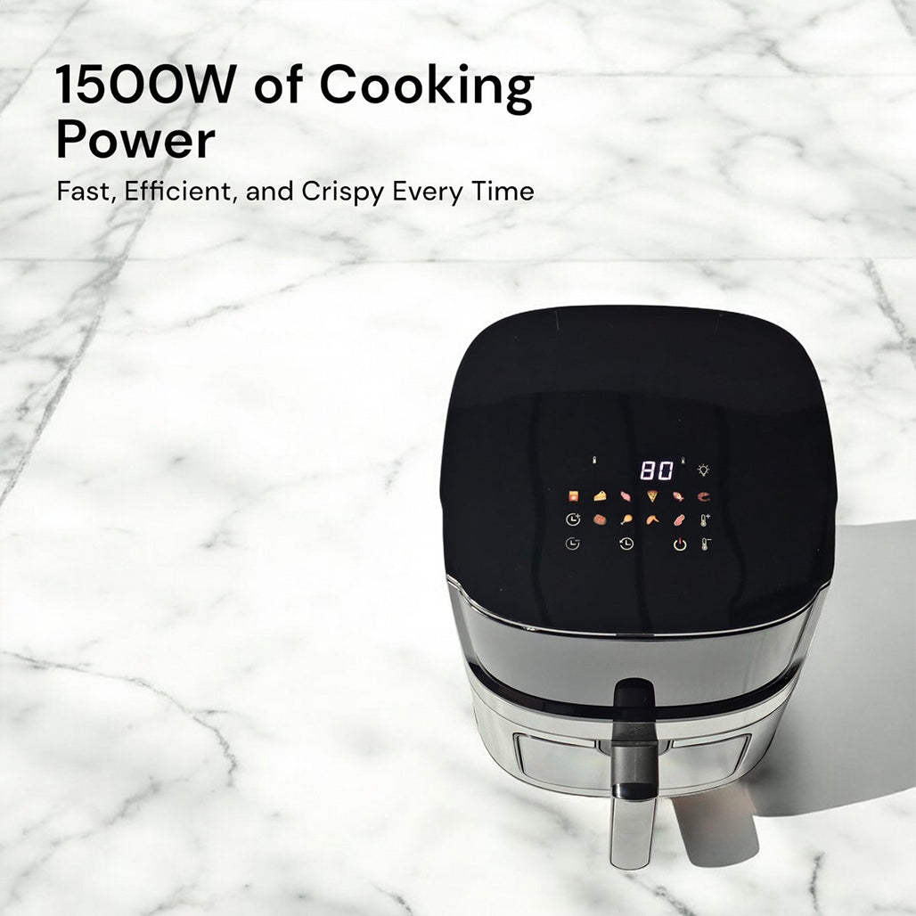 A Photo Of Royal Swiss 8L XXL - Digital Air Fryer - TTAF-760AT-CL