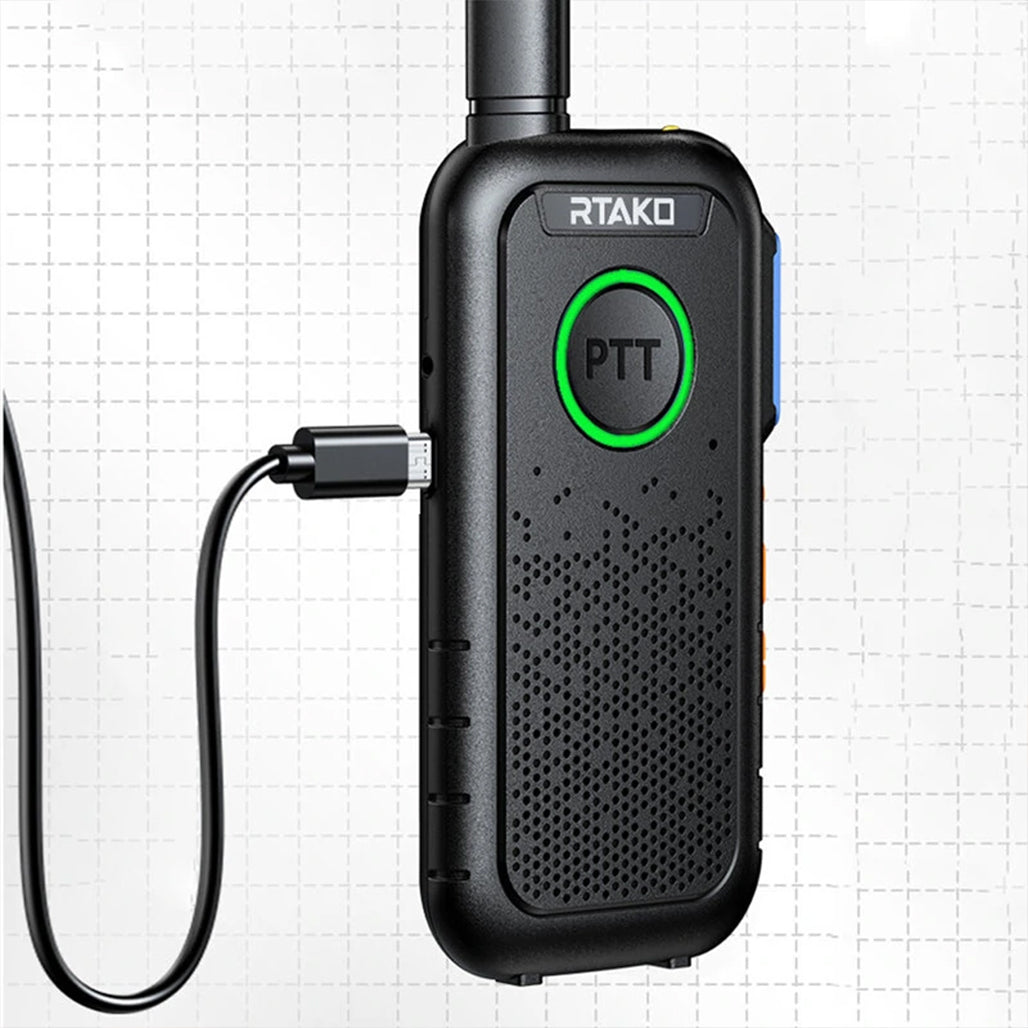 A Photo Of Rtako M1S Ultra-Thin Handheld Walkie-Talkie