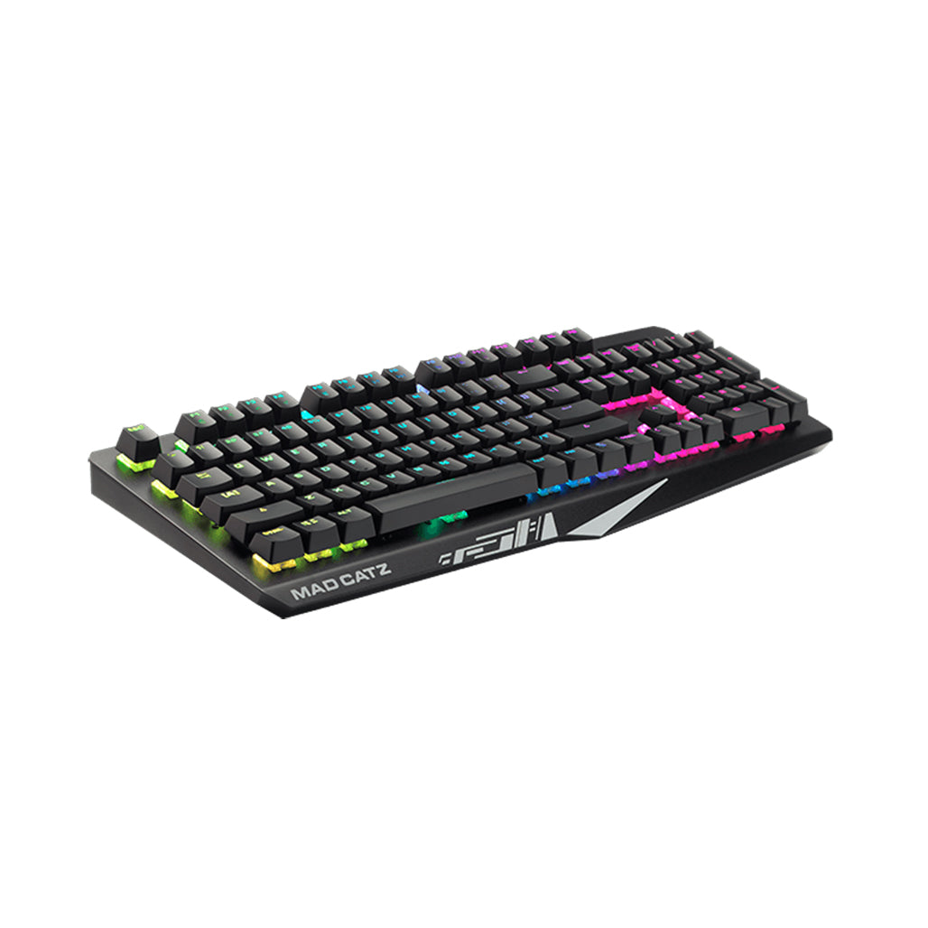 A Photo Of Mad Catz S.T.R.I.K.E. 4 - RGB Mechanical Gaming Keyboard