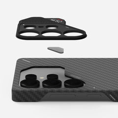 A Photo Of AULUMU S25 Aramid Fiber Case for Galaxy S25 Ultra