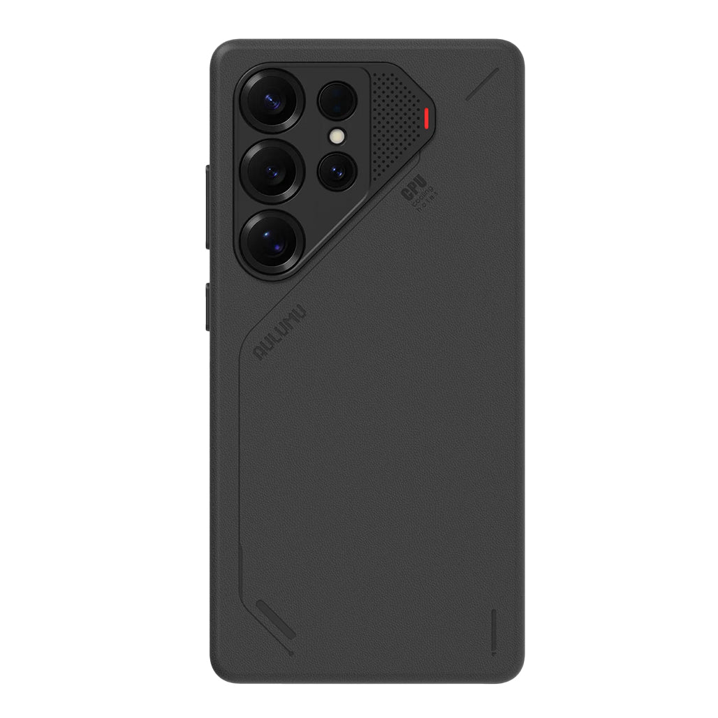 A Photo Of AULUMU S25 Vegan Leather Case for Galaxy S25 Ultra