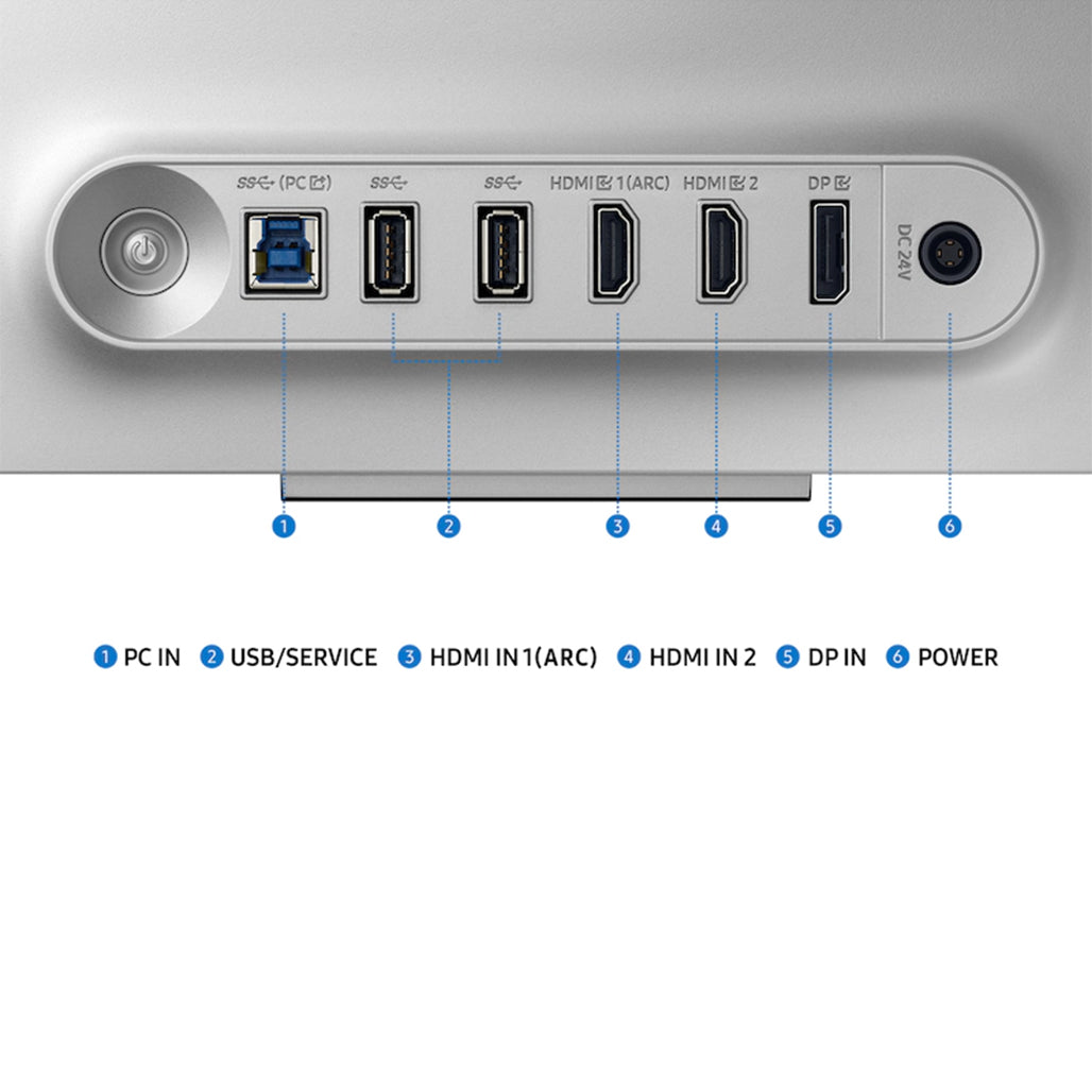 A Photo Of Samsung 32” Odyssey OLED G8 4K UHD Gaming Monitor