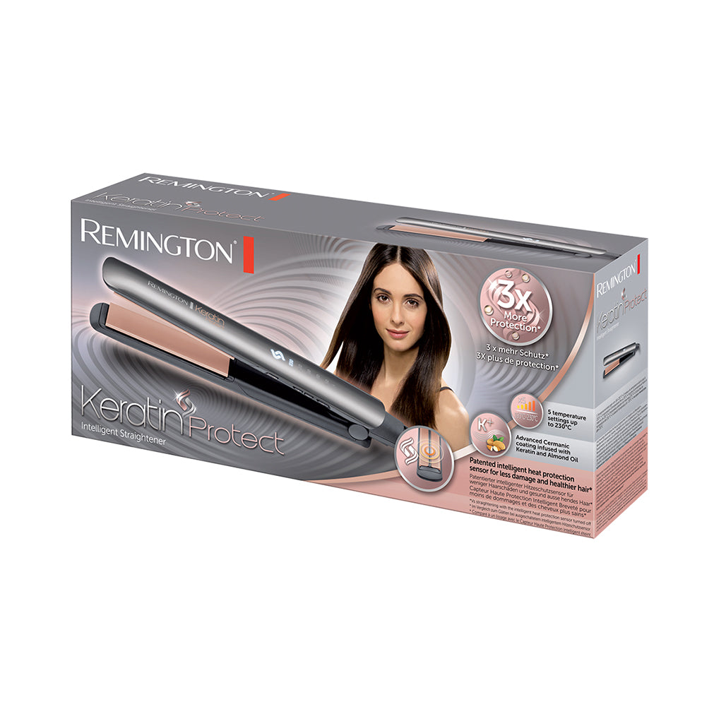 A Photo Of Remington Keratin Protect Intelligent Straightener - S8598