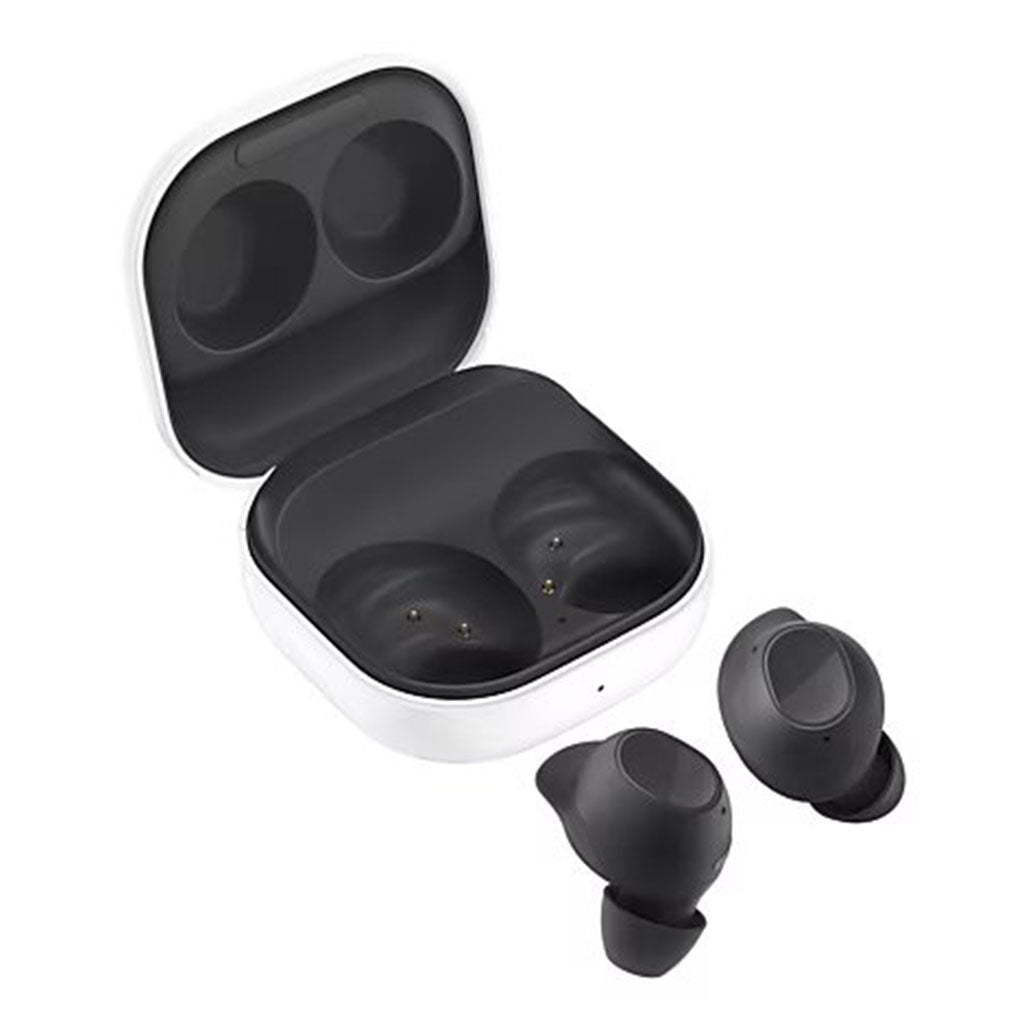 A Photo Of Samsung Galaxy Buds FE - Graphite | Active Noise Canceling Wireless Earbuds with Long Battery Life and Seamless Connectivity