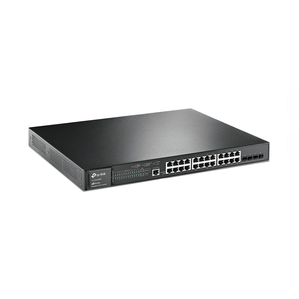 A Photo Of TP-Link TL-SG3428MP - JetStream 28-Port Gigabit L2+ Managed Switch with 24 PoE+ Ports