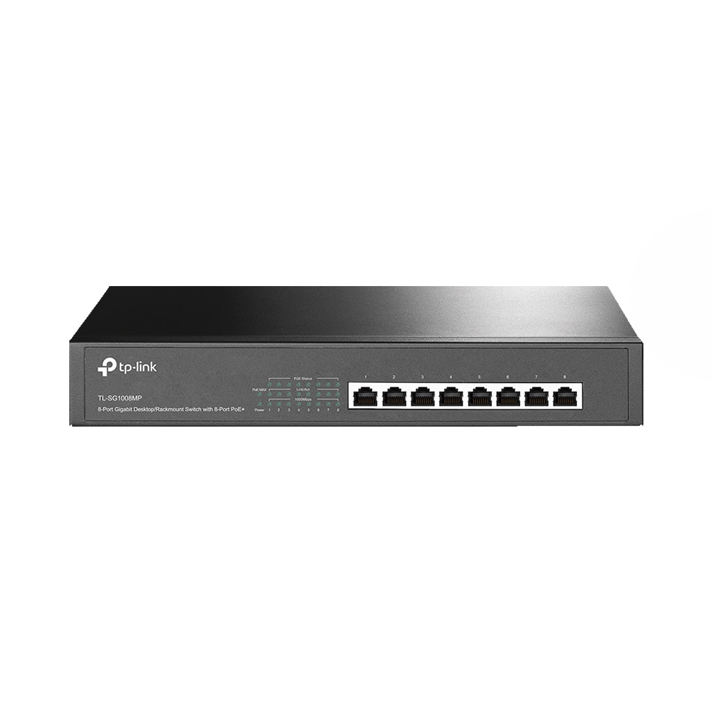 A Photo Of TP-Link SG1008MP - 8-Port Gigabit Desktop/Rackmount Switch with 8-Port PoE+