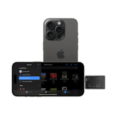 A Photo Of SHARGE Disk SD001 M.2 NVMe Enclosure – 10Gbps USB-C SSD Case with Cooling Fan, 2230 Support, IP54 Rugged, iPhone 15/16 & Console Compatible