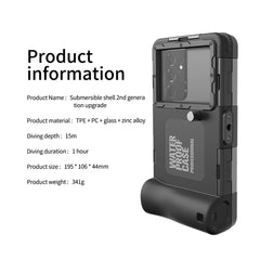 A Photo Of Shellbox Diving Case – 2nd Gen Submersible Shell