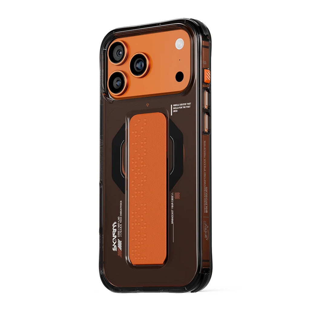 A Photo Of Skinarma HAXA Mag-Charge with Grip for iPhone 17 Series