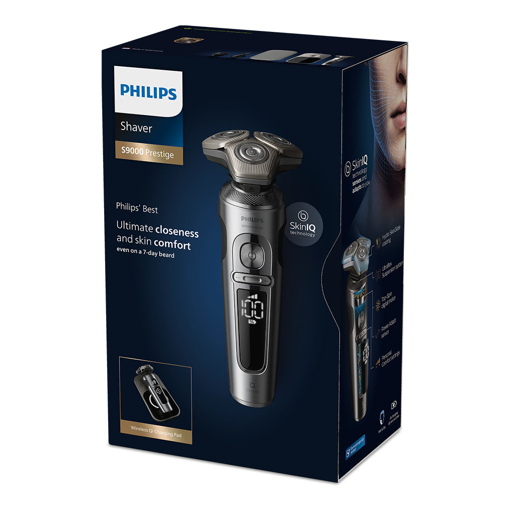 A Photo Of Philips Shaver S9000 Prestige SP9871/22 Wet & Dry Electric Shaver with SkinIQ Technology