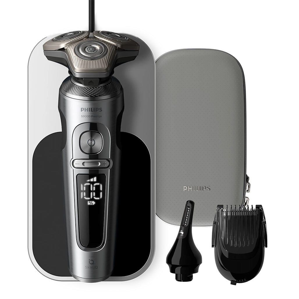 A Photo Of Philips Shaver S9000 Prestige SP9871/22 Wet & Dry Electric Shaver with SkinIQ Technology