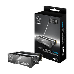 A Photo Of MSI Spatium M570 Pro Frozr 2TB PCIe 5.0 NVMe M.2 SSD - Extreme Performance with Advanced Cooling