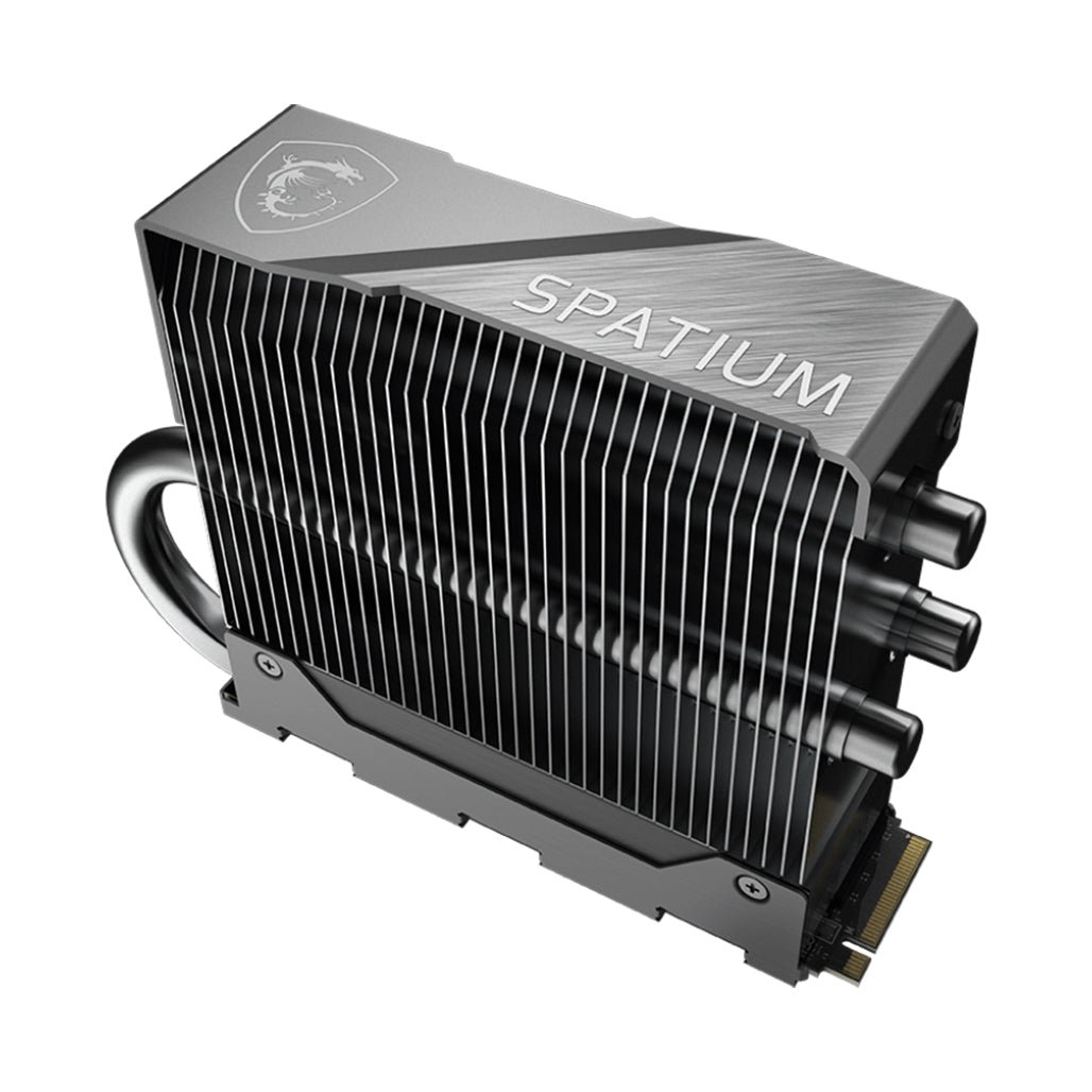 A Photo Of MSI Spatium M570 Pro Frozr 2TB PCIe 5.0 NVMe M.2 SSD - Extreme Performance with Advanced Cooling