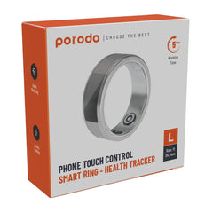 A Photo Of Porodo Smart Wearable Ring Size 11 with Touch Function