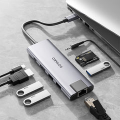 A Photo Of Sotako 9-in-1 USB-C Docking Station