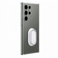 Samsung Clear Gadget Case for Galaxy S23 Ultra - Multi-Functional Grip & Stand