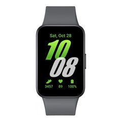 A Photo Of Samsung Galaxy Fit3 Advanced Fitness Watch - Dark Grey
