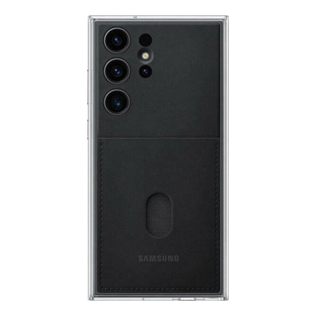 A Photo Of Samsung Galaxy S23 Ultra Frame Case – Customizable Protection with Convenient Card Holder