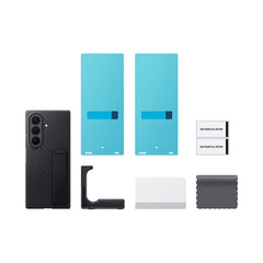 A Photo Of Samsung Galaxy Z Fold8 Ultra Carbon Standing Case