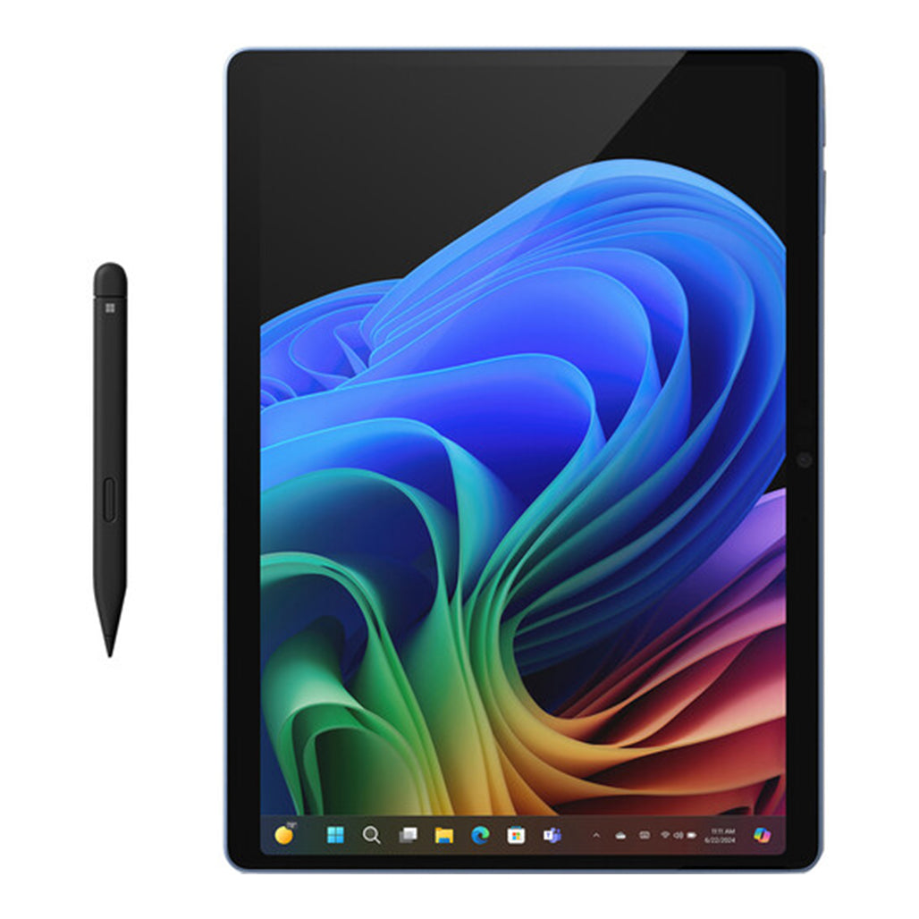 A Photo Of Microsoft Surface Pro (11th Edition) Copilot+ PC - ZHY-00036- 13” Touchscreen - Snapdragon X Plus - 16GB Ram - 512GB SSD - Qualcomm Adreno GPU - Includes Keyboard and Pen